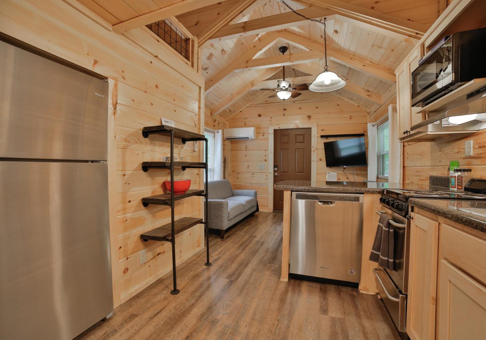 Lena Cabin Wooded Tiny Cabin - Hot Tub Chattanooga Buitenkant foto