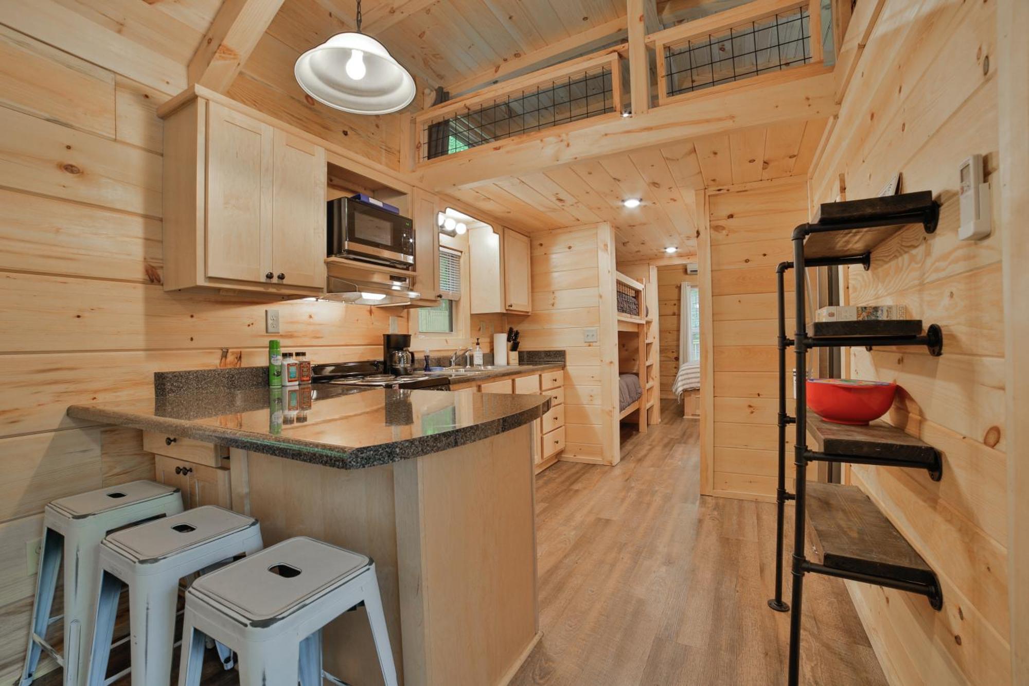 Lena Cabin Wooded Tiny Cabin - Hot Tub Chattanooga Buitenkant foto