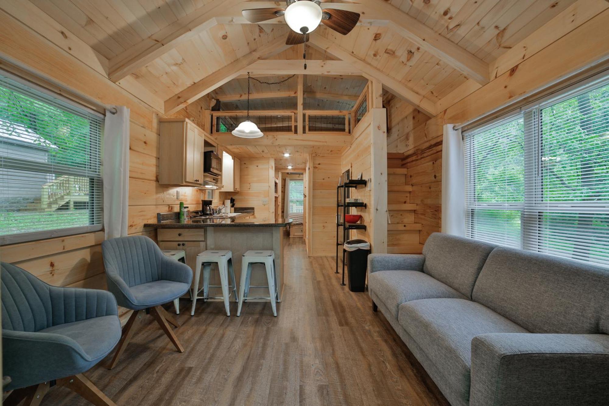 Lena Cabin Wooded Tiny Cabin - Hot Tub Chattanooga Buitenkant foto