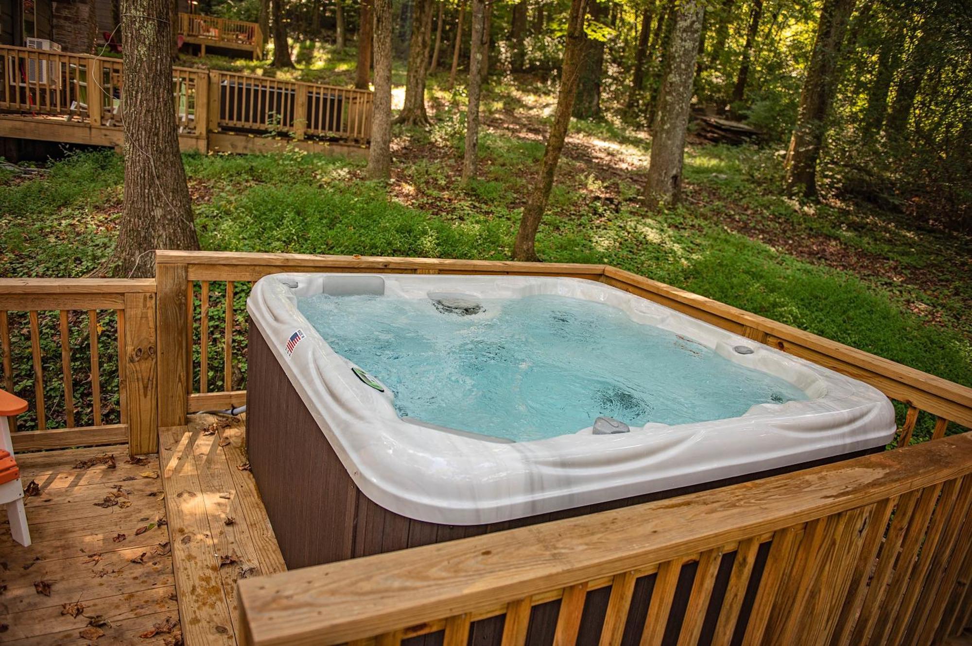 Lena Cabin Wooded Tiny Cabin - Hot Tub Chattanooga Buitenkant foto